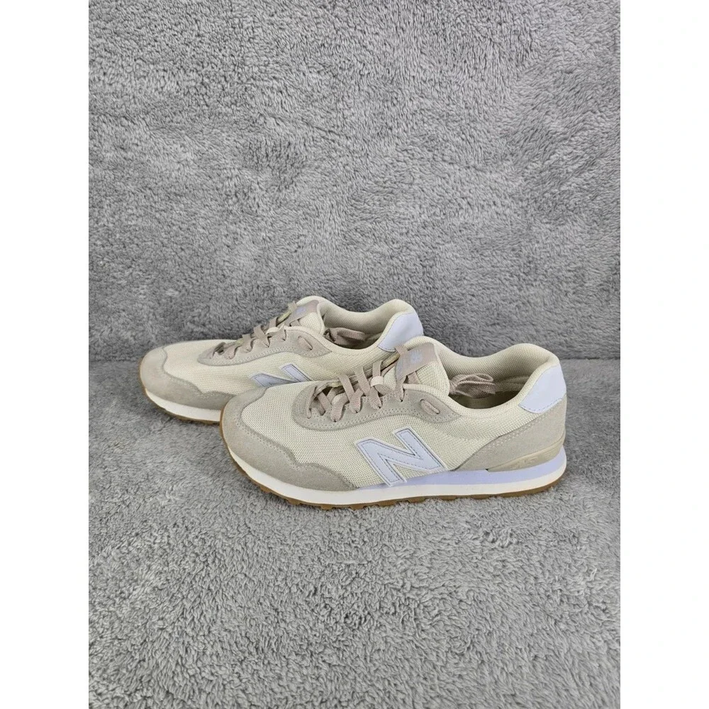 New Balance 515 Beige Cream Sneakers Shoes Womens Size 11W 9.5M Walking